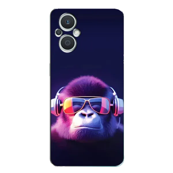 Чехол с рисунком «Стильная обезьяна» для OPPO Reno7 Lite (5G) Чехол с рисунком «Стильная обезьяна» для OPPO Reno7 Lite (5G)