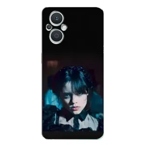 Чехлы с принтом Уэнсдей на Oppo Reno7 Lite (5G) (Танец Уэнсдей)