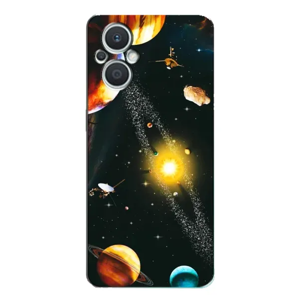 Чехол с рисунком «Вид с космоса» для OPPO Reno7 Lite (5G) Чехол с рисунком «Вид с космоса» для OPPO Reno7 Lite (5G)