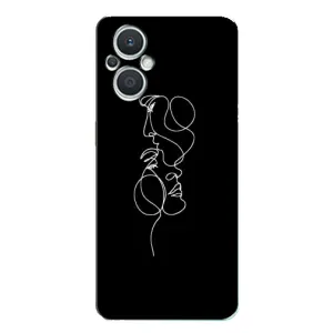 Силиконовые Чехлы Любимому человеку для Oppo Reno7 Lite (5G) (Влюбленная пара)