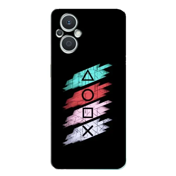 Чехол с рисунком «Значки Sony» для OPPO Reno7 Lite (5G) Чехол с рисунком «Значки Sony» для OPPO Reno7 Lite (5G)