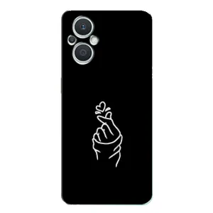 Чехлы (Знак сердечка) на Oppo Reno7 Lite (5G) (Знак Сердечка)