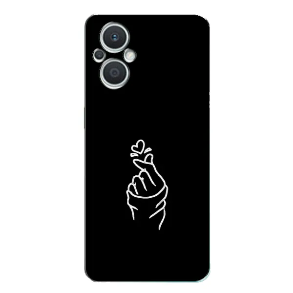 Чехол с рисунком «Знак Сердечка» для OPPO Reno7 Lite (5G) Чехол с рисунком «Знак Сердечка» для OPPO Reno7 Lite (5G)