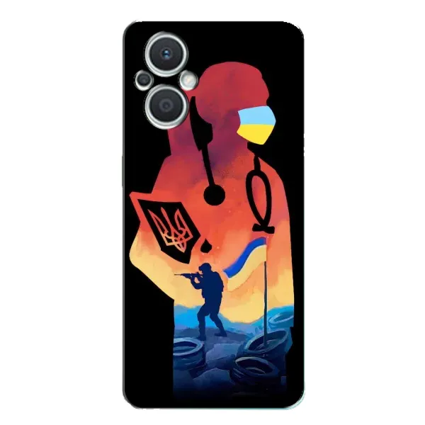 Чехол с рисунком «ЗСУ Врач» для OPPO Reno7 Lite (5G) Чехол с рисунком «ЗСУ Врач» для OPPO Reno7 Lite (5G)