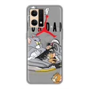 Силіконовый Чохол Nike Air Jordan на Оппо Рено 7 Про (5G) (Air Jordan)