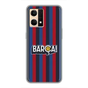 Чехол для Oppo Reno7 Pro 5G (Барселона) (BARCA)