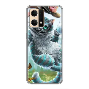 Бампер з зображенням Котиків для Оппо Рено 7 Про (5G) (Чеширський КОТИК)