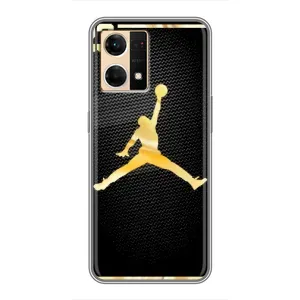 Силіконовый Чохол Nike Air Jordan на Оппо Рено 7 Про (5G) (Джордан 23)