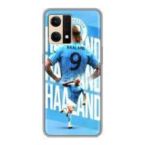 Чехлы с принтом для Oppo Reno7 Pro 5G Футболист (Erling Haaland)