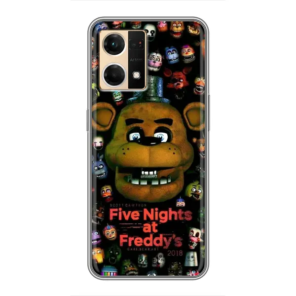 Чехол с рисунком «Freddy» для OPPO Reno7 Pro 5G