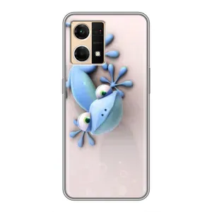 Чохли з зображенням різних тварин на Oppo Reno7 Pro 5G (Геккон)