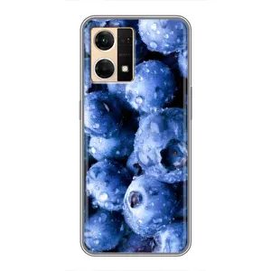 Чехол с изображением вкусной еды для Oppo Reno7 Pro 5G (Голубика)