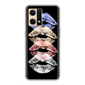 Чохол Стильні дівчата на Oppo Reno7 Pro 5G (Губи)