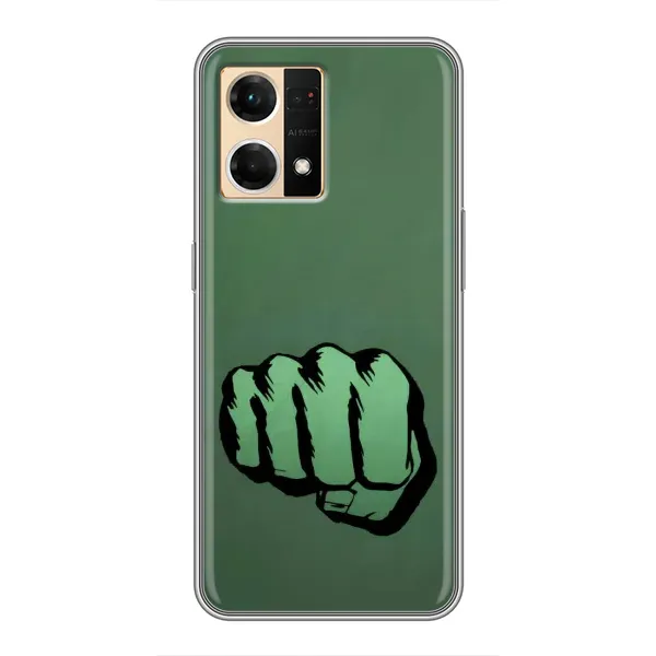 Чехол с рисунком «Халк» для OPPO Reno7 Pro 5G Чехол с рисунком «Халк» для OPPO Reno7 Pro 5G