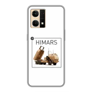 Чехлы на военную тематику для Oppo Reno7 Pro 5G (HIMARS)
