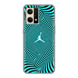Силіконовый Чохол Nike Air Jordan на Оппо Рено 7 Про (5G) (Jordan)
