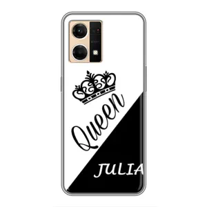 Чехлы для Oppo Reno7 Pro 5G - Женские имена (JULIA)