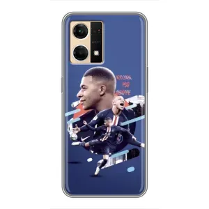 Чехол (TPU) с Футболистом на Oppo Reno7 Pro 5G (Килиан)