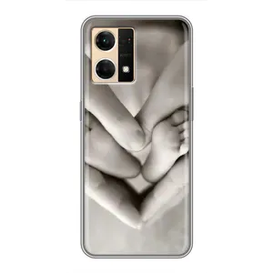 Чехлы для МАМЫ на Oppo Reno7 Pro 5G (Любящие руки)