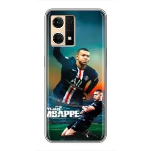 Чехол (TPU) с Футболистом на Oppo Reno7 Pro 5G (MBAPPE)