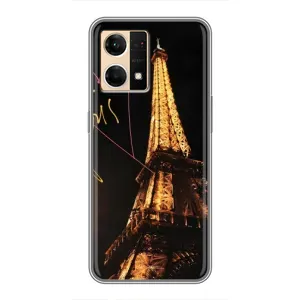 Чехол с Эйфелевой башней на Oppo Reno7 Pro 5G (Paris)