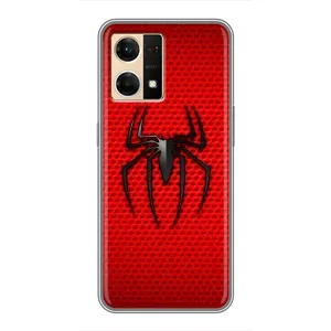 Чехол Супергерой Человека Паука на Oppo Reno7 Pro 5G (Паук марвел)