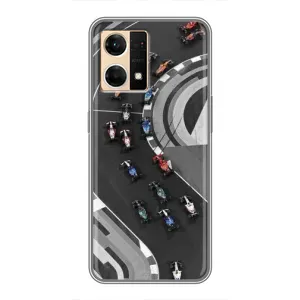 Чехол фильм Формула 1 для Oppo Reno7 Pro 5G (Гонки ф1)