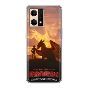 Чехол дракон Беззубик для Oppo Reno7 Pro 5G (Постер Беззубика)