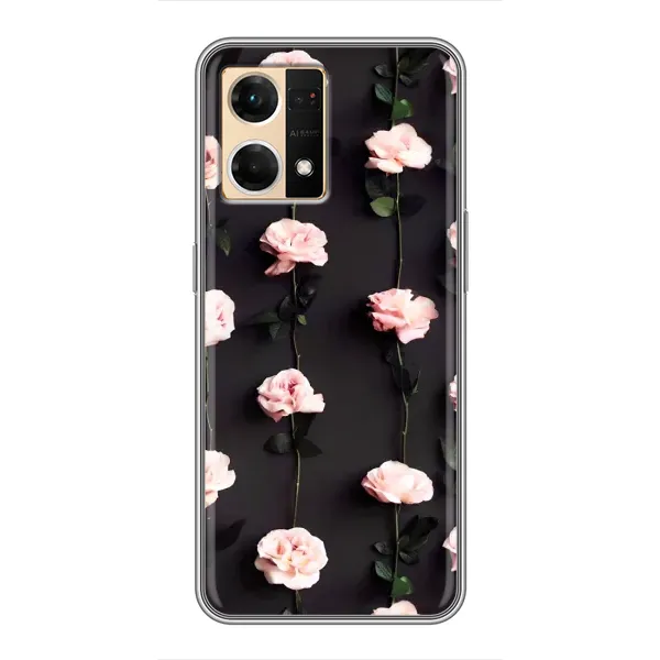 Чехол с рисунком «Розы» для OPPO Reno7 Pro 5G Чехол с рисунком «Розы» для OPPO Reno7 Pro 5G