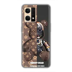 Силіконовий чохол для Oppo Reno7 Pro 5G (Ведметик Луі Віттон)