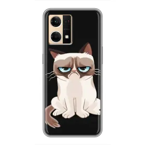 Чохол на тематику: Коти для OPPO Reno7 Pro 5G (Погляд кота)