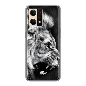 Чохол з картинкою на Oppo Reno7 Pro 5G (Злий Лев)