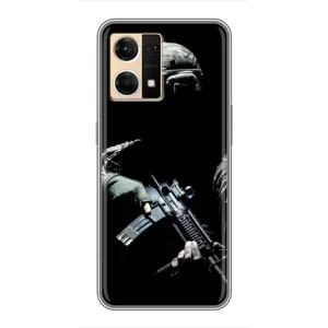 ЗСУ Чехлы (TPU) для Oppo Reno7 Pro 5G (ЗСУ снайпер)