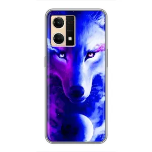 Чехол с Волком на Oppo Reno7 4G (Арт-Волк)