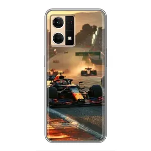 Чехол фильм Формула 1 для Oppo Reno7 4G (Чемпионат ф1)