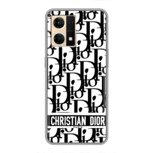 Чохол (Dior, Prada, YSL, Chanel) для Oppo Reno7 4G (Christian Dior)