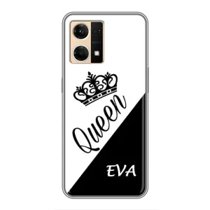 Іменні Жіночі Чохли для Oppo Reno7 4G (EVA)