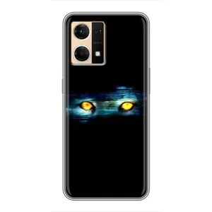 Чехлы с изображением разных животных для Oppo Reno7 4G (Глаза)
