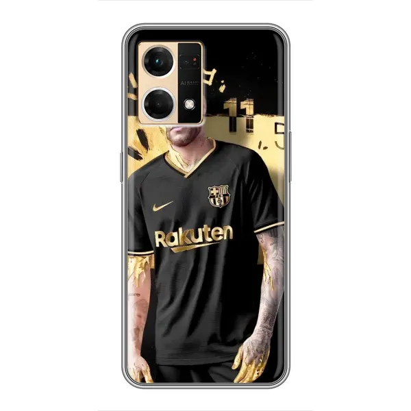 Чехол с рисунком «Gold Neymar» для OPPO Reno7 4G Чехол с рисунком «Gold Neymar» для OPPO Reno7 4G