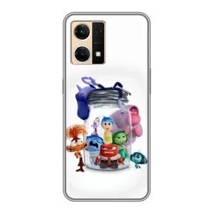 Чехол Головоломка для Oppo Reno7 4G - (AlphaPrint) (Головоломка)