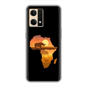 Літній Чохол на Oppo Reno7 4G (Карта)