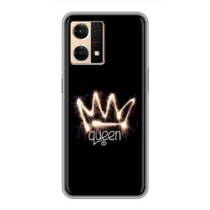 Чохол (Корона на чорному фоні) для Оппо Рено 7 (4G) (Корона)