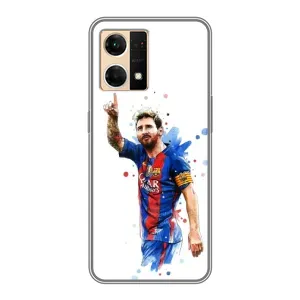 Чехлы Лео Месси Аргентина для Oppo Reno7 4G (Leo Messi)