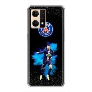 Чехол (TPU) с Футболистом на Oppo Reno7 4G (Мбаппе ПСЖ)