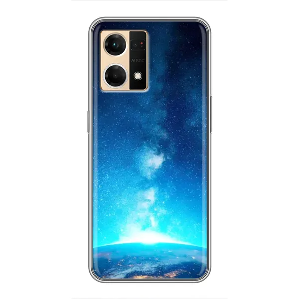 Чехол с рисунком «Млечный путь» для OPPO Reno7 4G Чехол с рисунком «Млечный путь» для OPPO Reno7 4G
