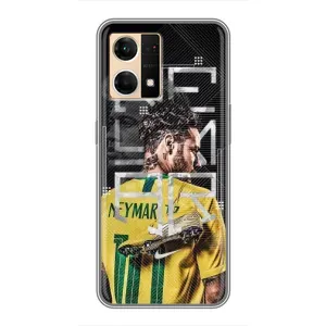 Силиконовый Чехол Oppo Reno7 4G (Neymar 10)