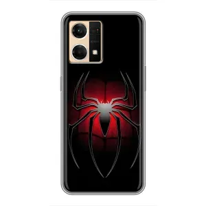 Чехол Супергерой Человека Паука на Oppo Reno7 4G (Паук)