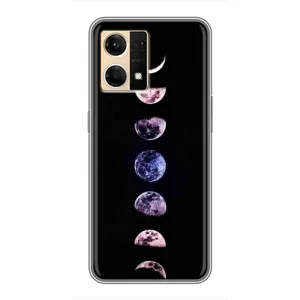 Аксессуары Чехол (ТПУ) с планетами на Oppo Reno7 4G
