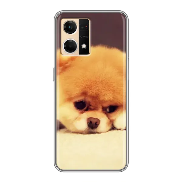Чохол з малюнком «Померанский шпіц» для OPPO Reno7 4G Чохол з малюнком «Померанский шпіц» для OPPO Reno7 4G