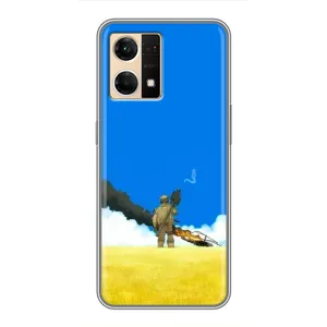 Чехлы на военную тематику для Oppo Reno7 4G (Попадание)